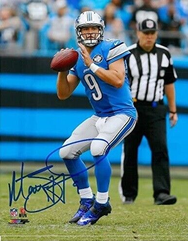 Matthew Stafford Autographed Signed 8x10 Photo Poster painting ( Lions ) REPRINT ,