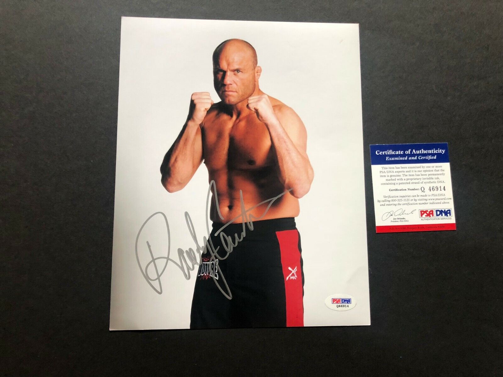 Randy Couture Hot! signed autographed MMA UFC 8x10 Photo Poster painting PSA/DNA coa