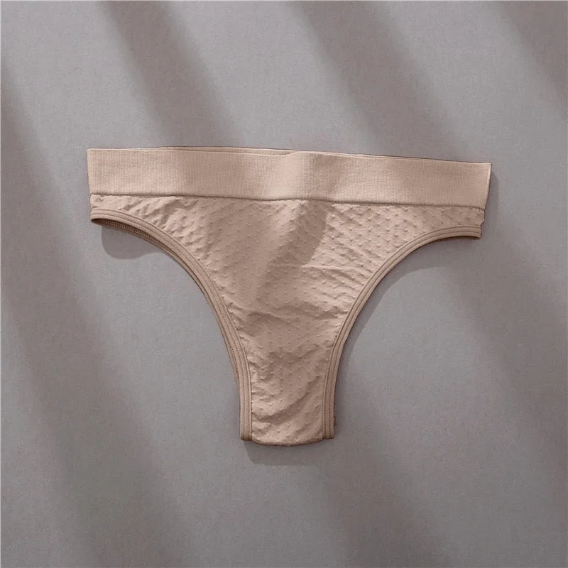 FINETOO 1/2PCS S-2XL Women Thongs G-String 8 Solid Colors Pantys Lingerie Underwear Female Seamless Plus Size Sexy Girl Panties