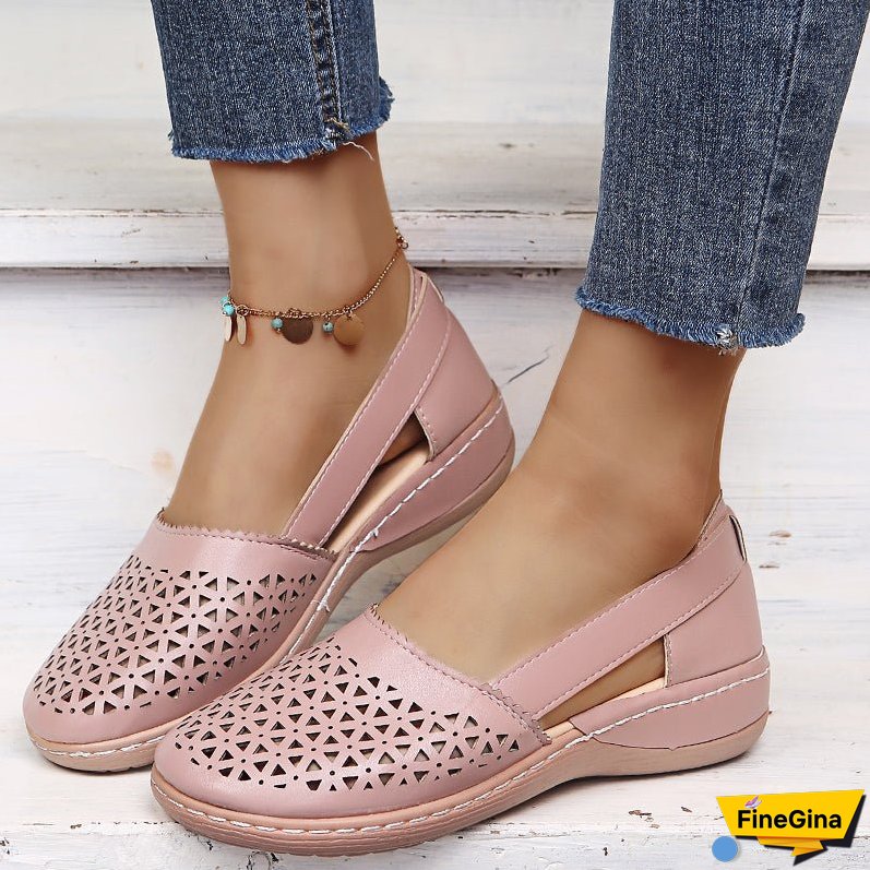 Orthopaedic hollow sandals