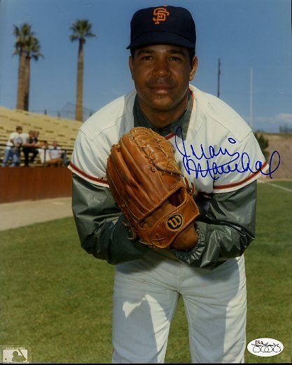 Juan Marichal Signed Jsa Cert Sticker Authentic Autograph