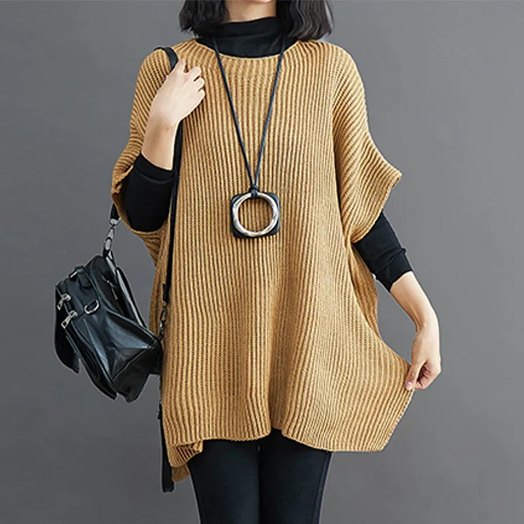 Shift Knitted Casual Sweater QueenFunky