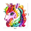 uk.everydayedeals (Limited Stock)Paint By Number - Oil Painting -  Unicorn (40*40Cm)