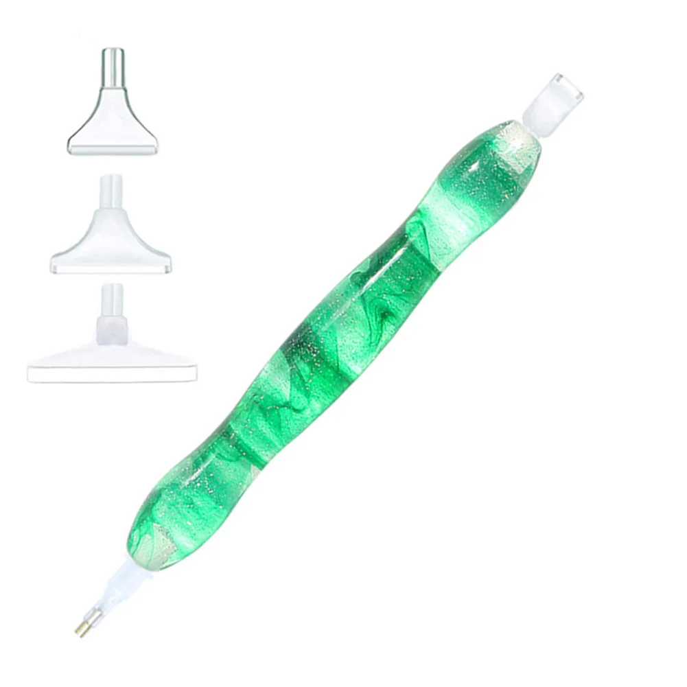 5D Resin Diamond Painting Pen with 5 Plastic Replacement Tips