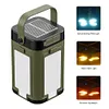 Solar Foldable Camping Light Rechargeable Portable Flashlight Hanging Tent Light