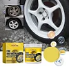 100g Tire Coating Wax Car Auto Tire Refurbishing Agent Dustproof Rim Cleaner Wax