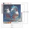 Diamond Painting-5D Full Round Drill Chicken