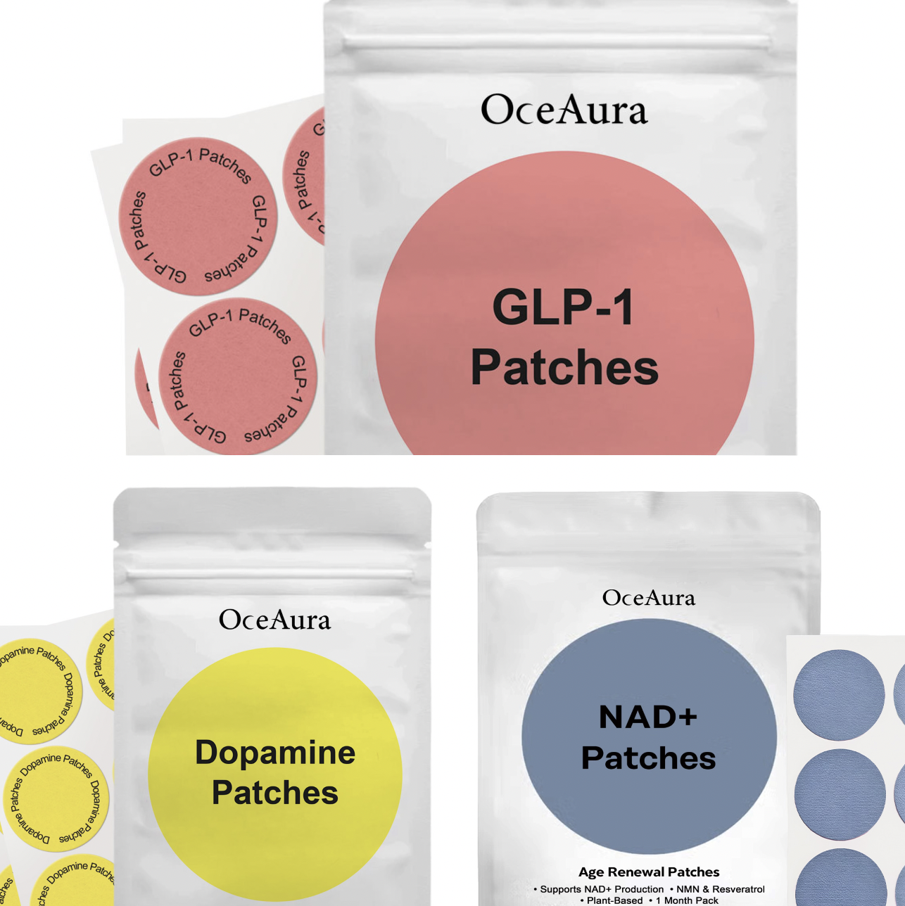 Hero Patch Bundle – Metabolism, Energy & NAD+ Support (3-Month Supply)