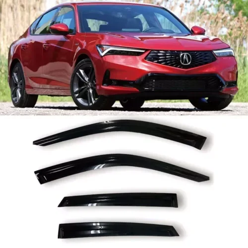 Dronehint For 23-25 Acura Integra Smoke Tint Window Visor Wind Rain Guard Vent Deflector (For: Acura) Parts
