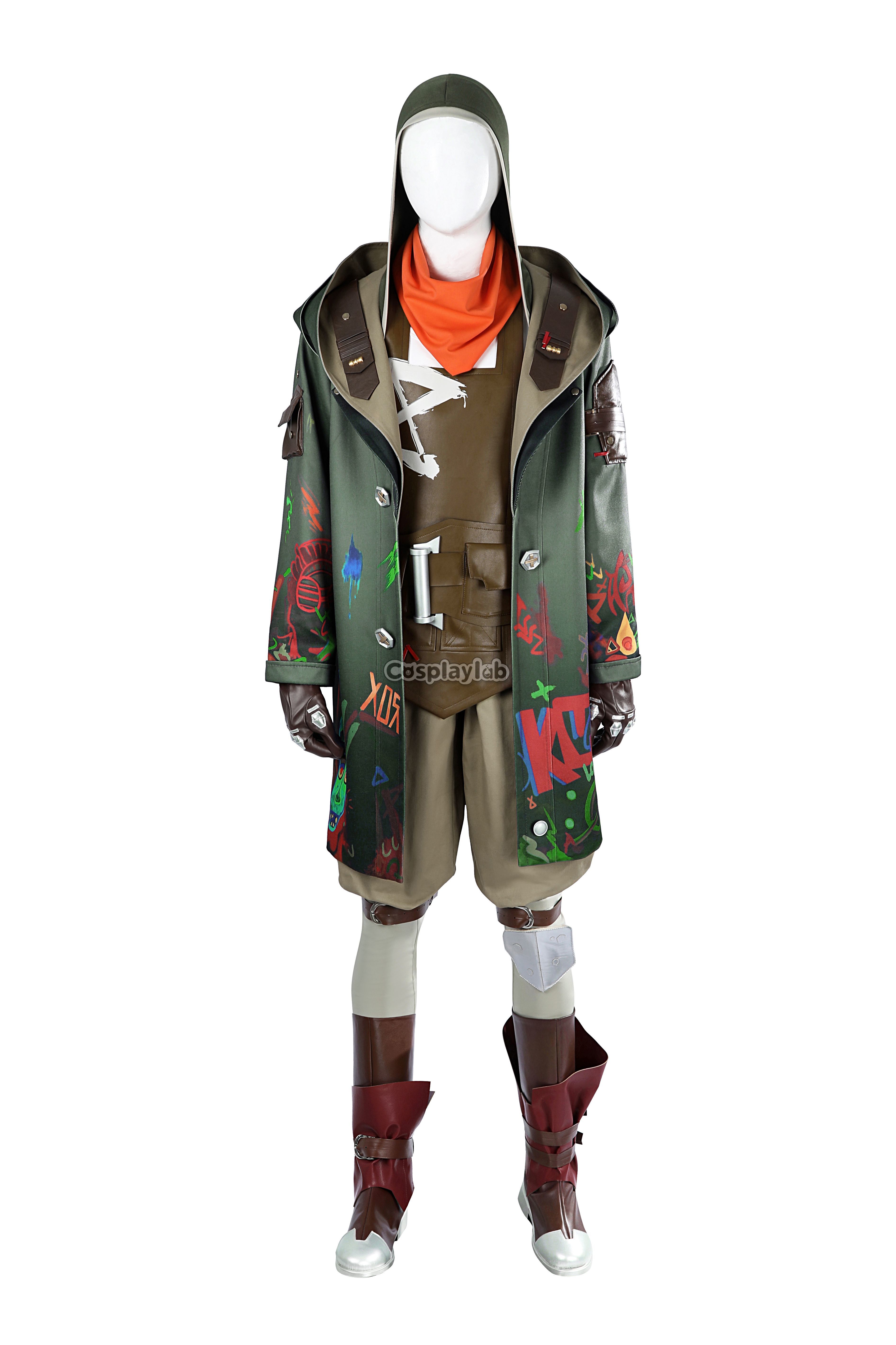 LOL Ekko Outfit Cosplay Costume
