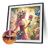 (Multi-Style)Elf Girl-Partial Special Shaped Diamond Painting 30*30CM