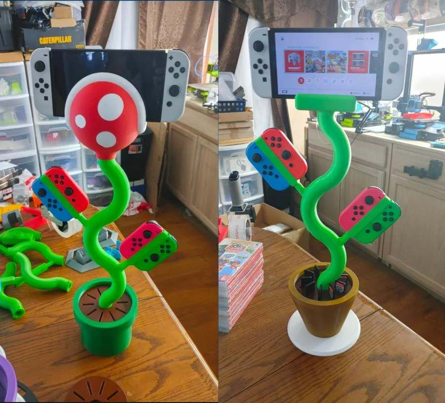 Mario Piranha Plant Nintendo Switch Charger Stand Mario Piranha Plant Nintendo Switch Charger Stand