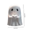 Figurine fant&ocirc;me mignonne et effrayante pour Halloween, d&eacute;coration d'int&eacute;rieur