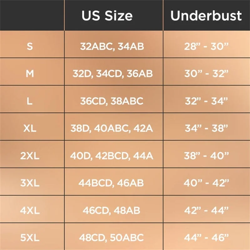 Adjustable Chest Brace Support Multifunctional Bra