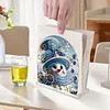 Diamond Painting Christmas Atmosphere Snowman Paper Towel Napkin Holder
