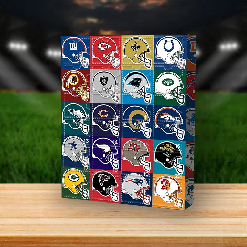 NFL Advent Calendar 2024 The One With 24 Little Doors