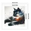 Cat-11CT Counted Cross Stitch 40*40cm/15.75*15.75in tapestrymarket