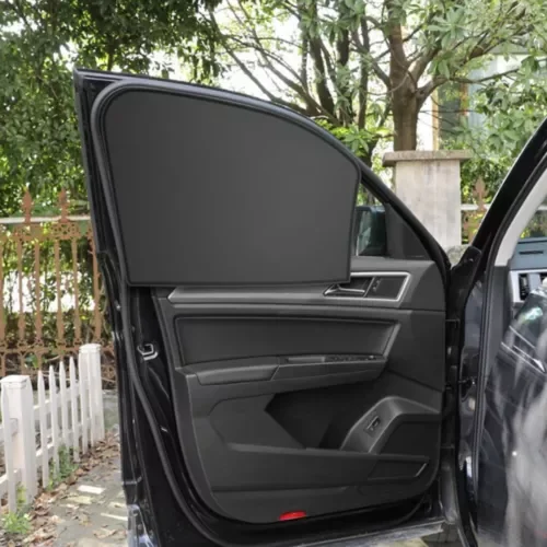 Dronehint 1 Pair  Magnetic Car Parts Front Left+Right Window Sunshade Visor UV Block Cover (For: Acura) Parts