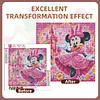 Castle Princess Minnie Full DIY 5D Round Drill Diamond Painting Kits for Adults/Beginners Home Decor Diamond Dots Paintings Picture Arts Craft 30x30cm