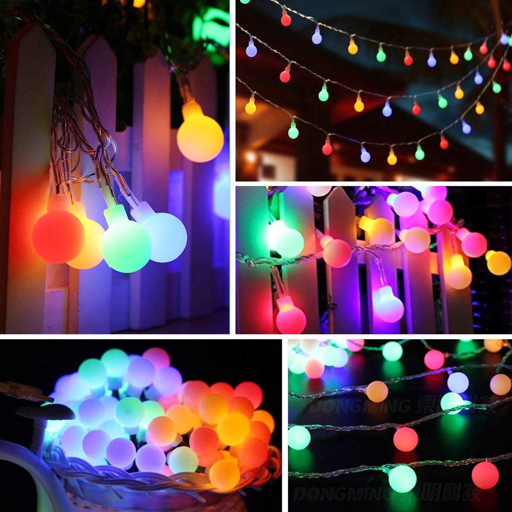 

LED Multi Color Ball Waterproof ative String-String Light, 4m, 501 Original