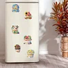 6pcs Acrylic Special Shape Cupcake Diamond Painting Fridge Magnet