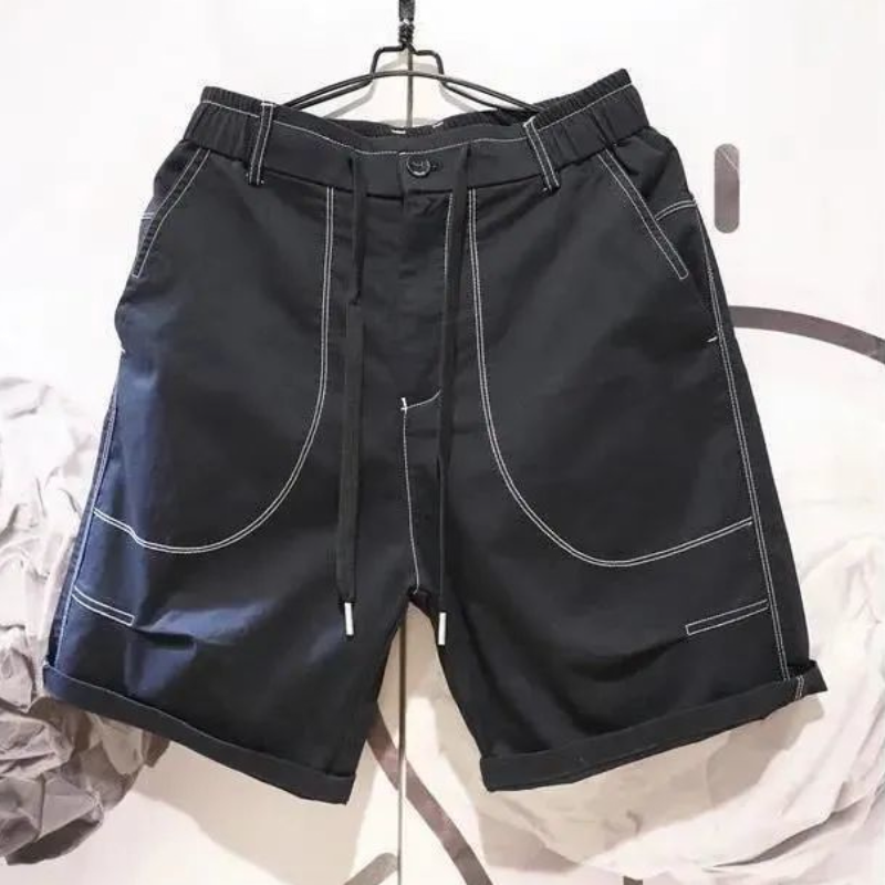 Dry Fit With Pockets Men's Shorts Ice Cargo Bermuda 3 Quarter Male Short Pants Small Size Loose Designer 90s Cotton Pack Casual