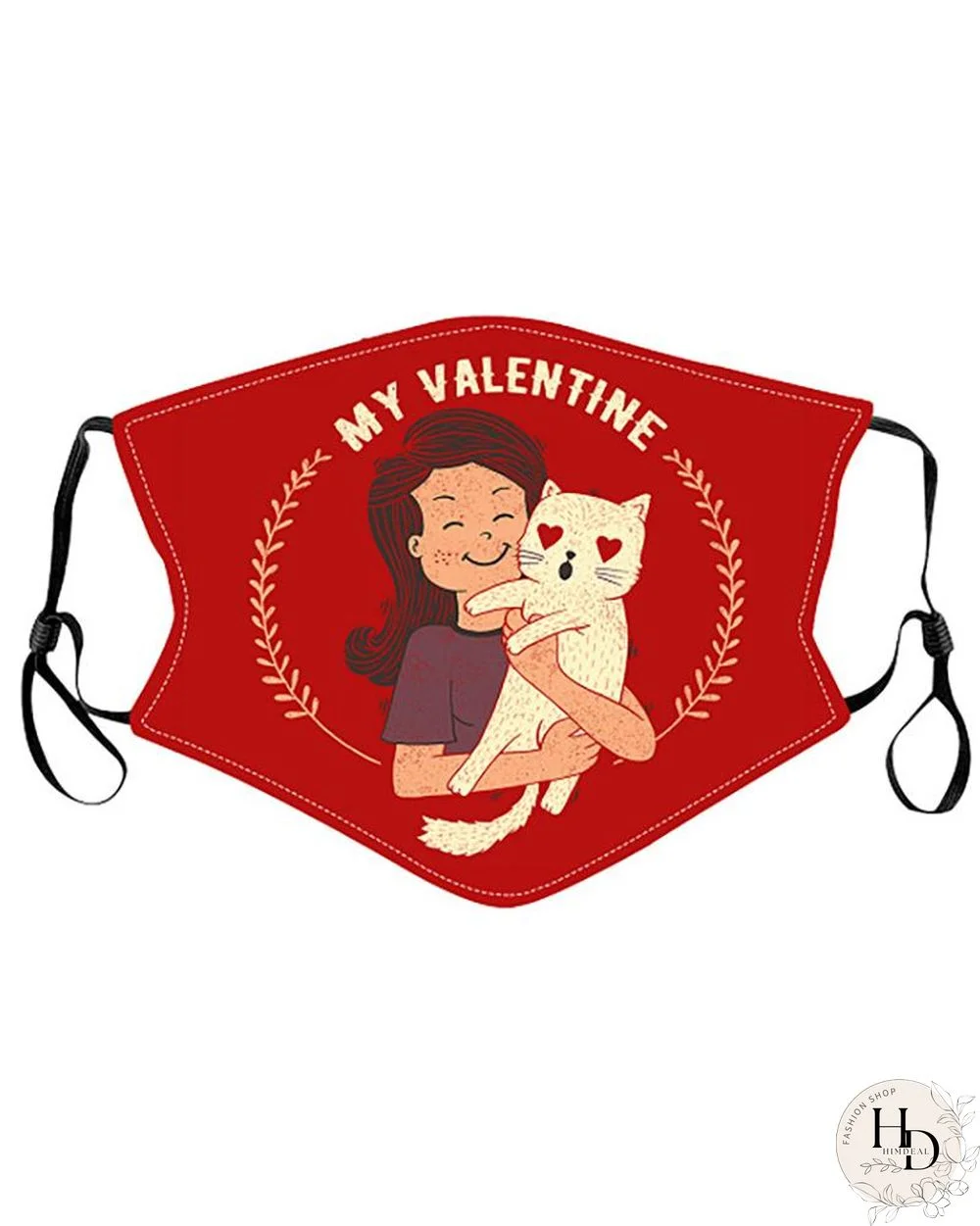 Valentine's Day PM2.5 Breathable Face Mask