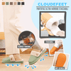 Gioiacombo&trade; Pantofole in cotone impermeabile super morbide e rimovibili in inverno