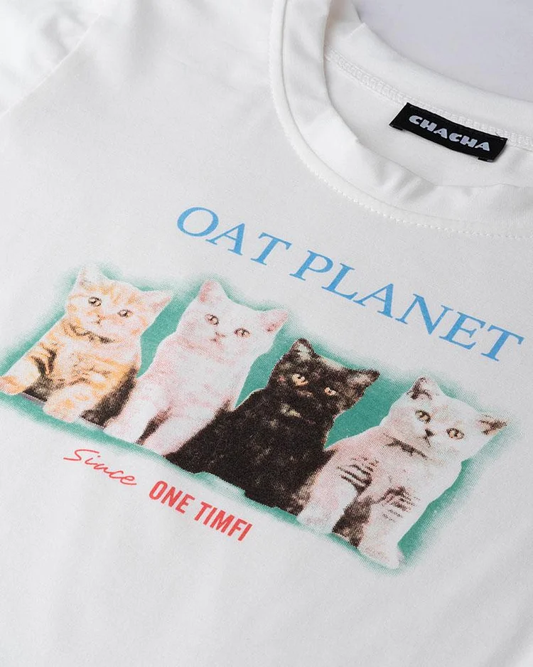 Cat Planet Baby T Shirt