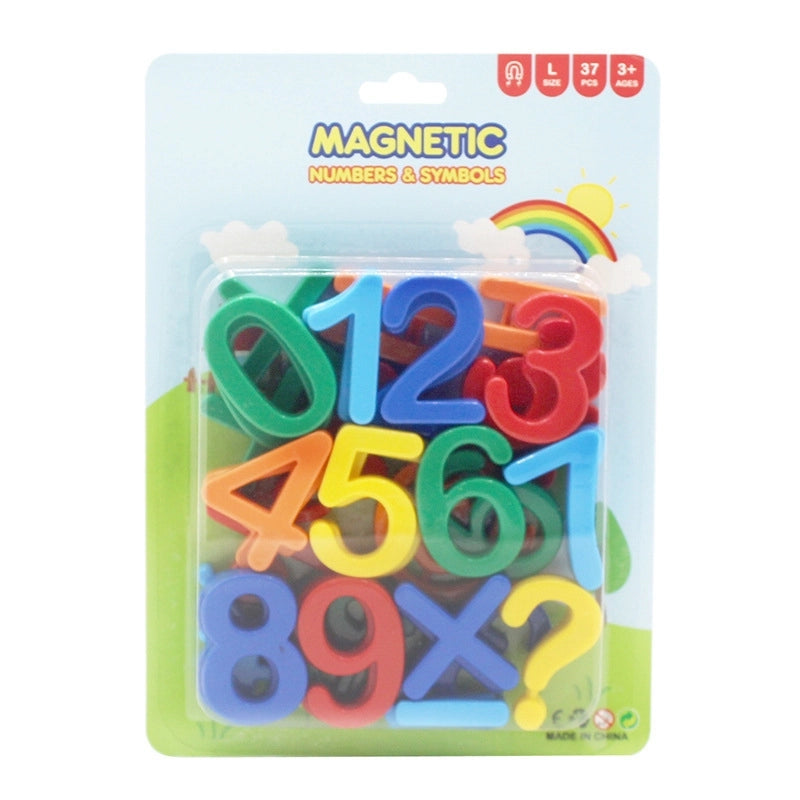 Minimalist Letter Synthetic Resin Refrigerator Magnet Artificial Decorations