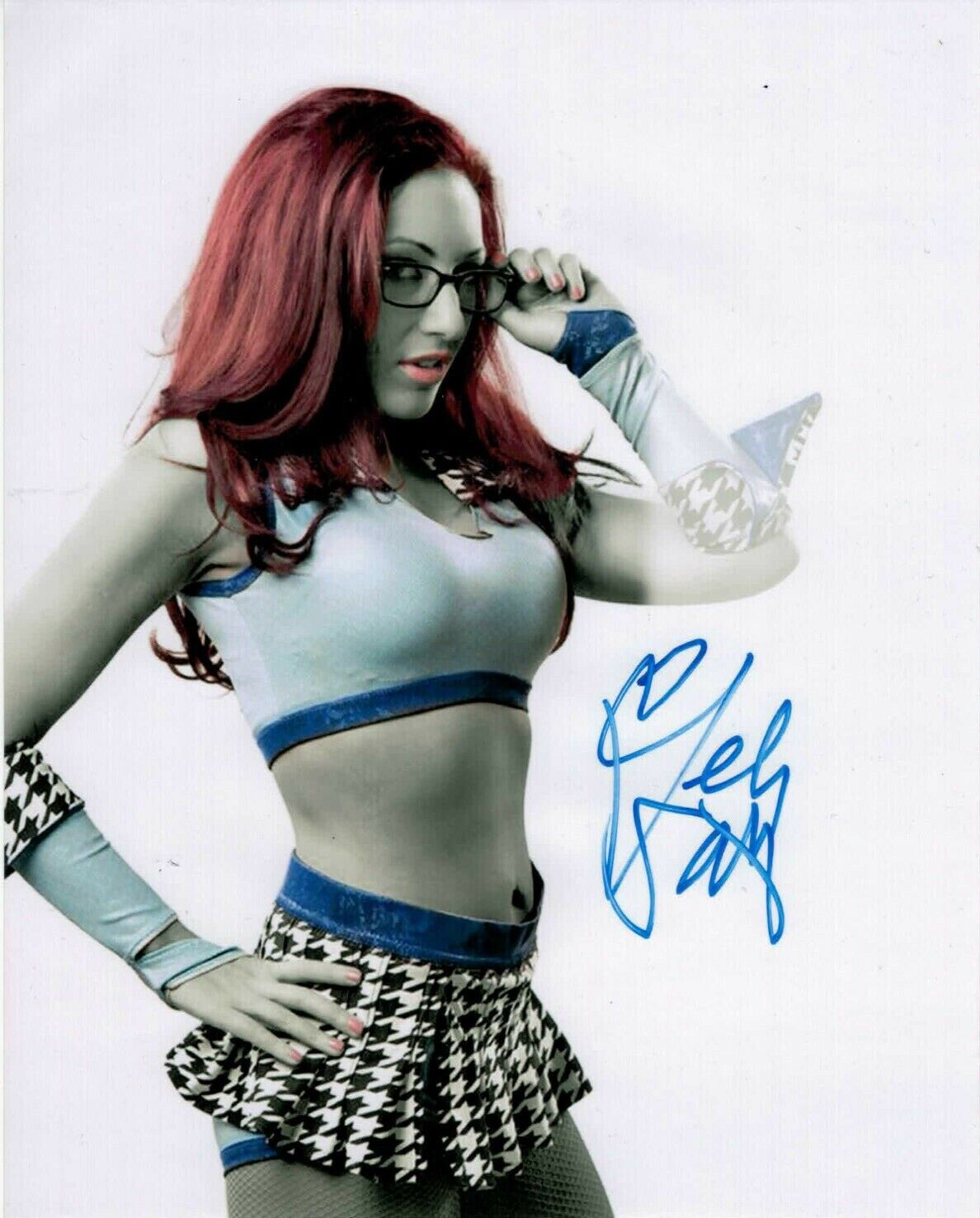 Veda Scott ( WWF WWE ) Autographed Signed 8x10 Photo Poster painting REPRINT