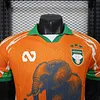 2026 Player Version C&ocirc;te d'Ivoire Special Edition Orange Football Shirt 1:1 Thai Quality
