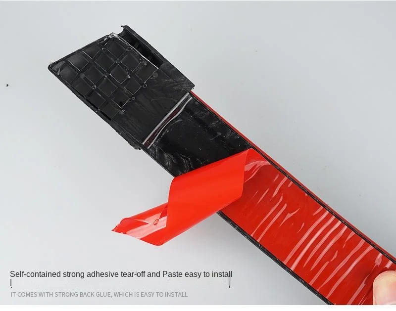 Car modified tail wing LED carbon fiber streamer light