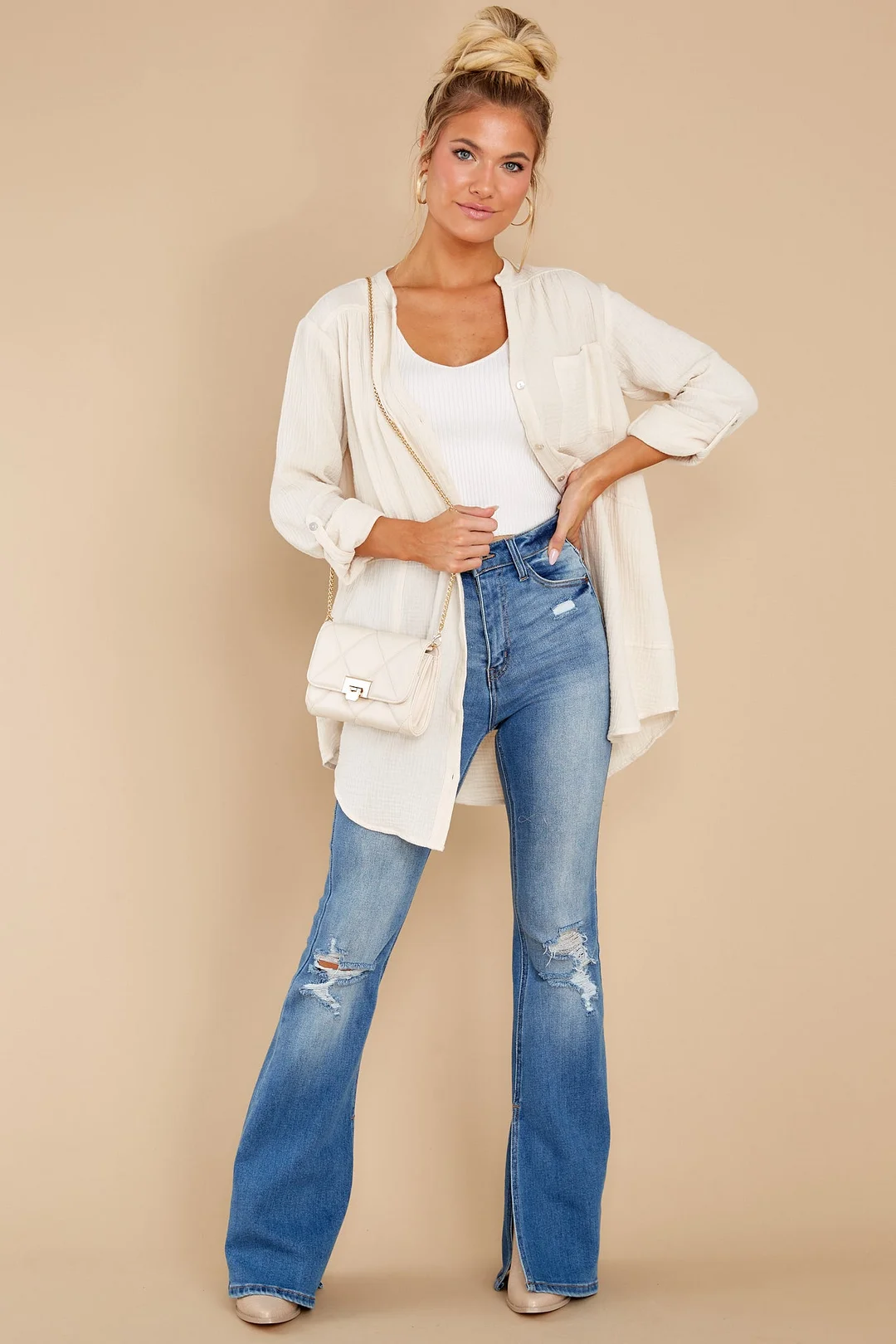 How To Deal Off White Tunic