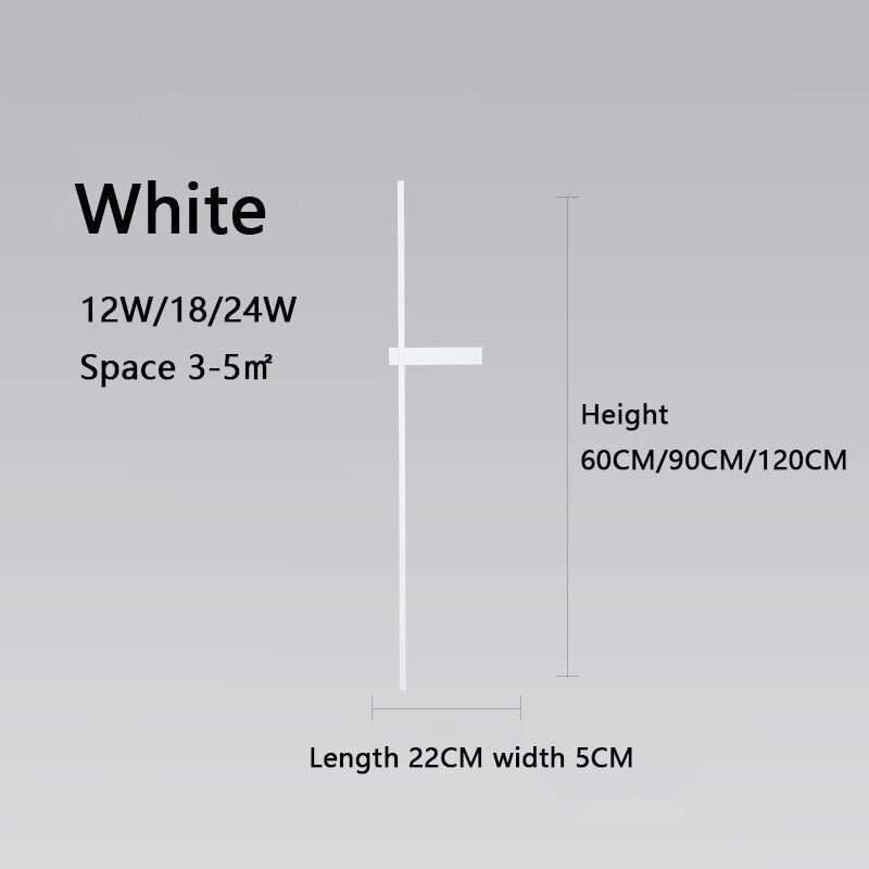 Nordic Minimalist Wall Lamp Modern LED Living Room Aisle Sofa Background Wall Lights Bedroom Bedside Lamp Corner Atmosphere Lamp