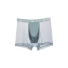 Men's high-end satin luxury lace mesh breathable quick-drying boxer briefs