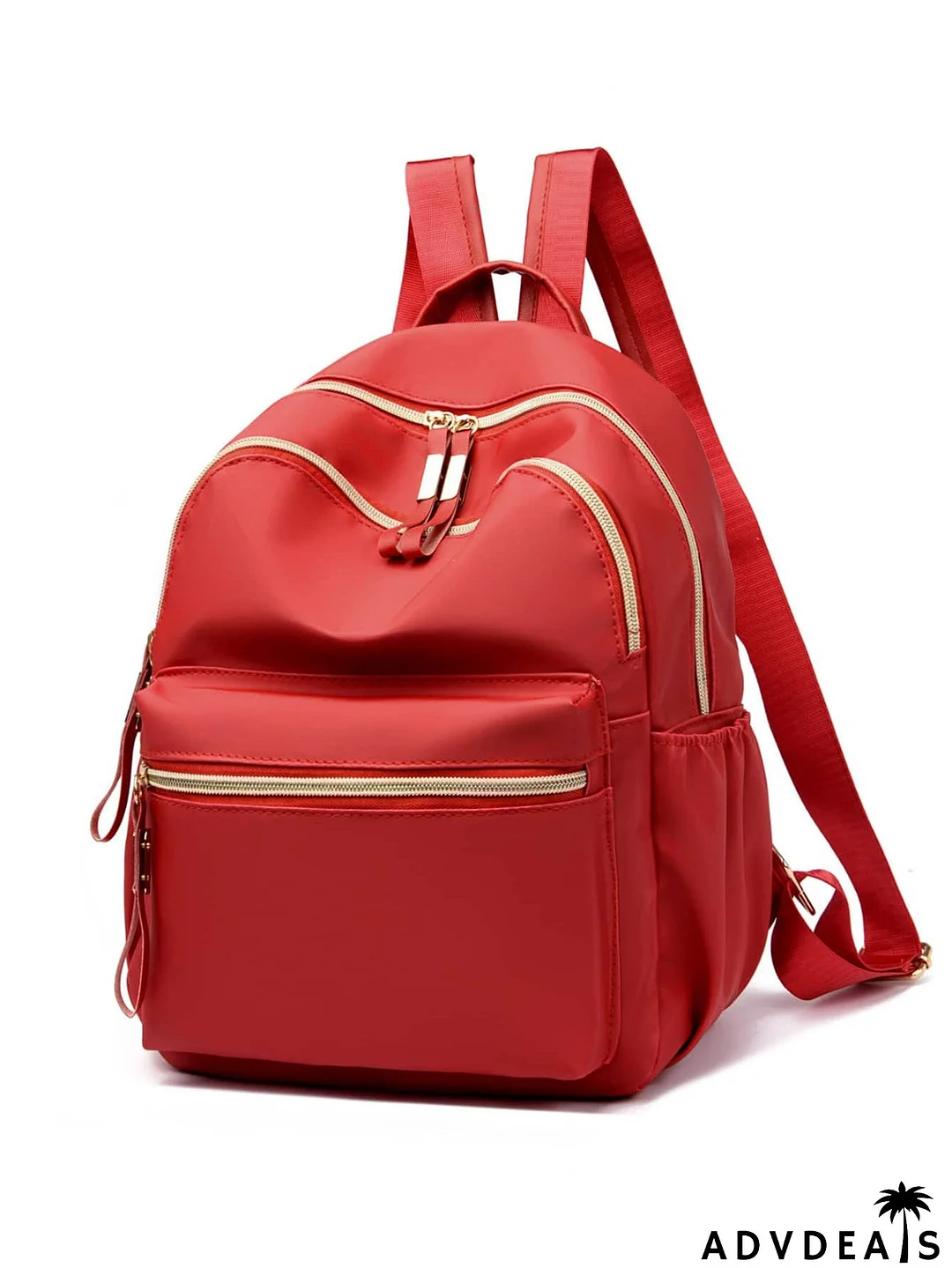 Minimalist Multi Zipper Functional Backpack