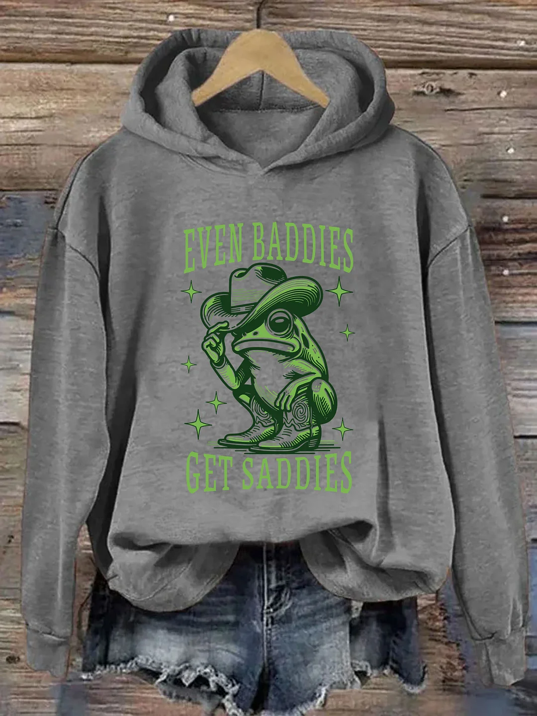 Even Baddies Get Saddies Hoodie