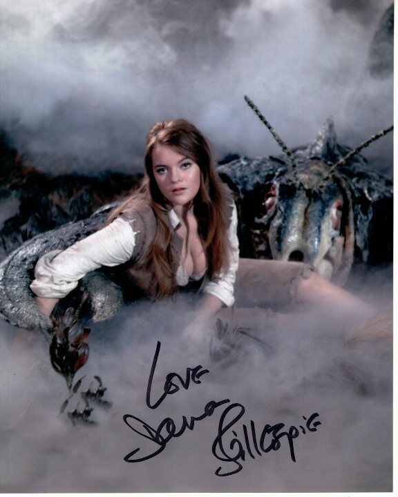 DANA GILLESPIE signed autographed 8x10 THE PEOPLE THAT TIME FORGOT AJOR Photo Poster painting