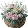 uk.everydayedeals (Limited Stock)Diamond Painting - Crystal Rhinestone - Flower Basket