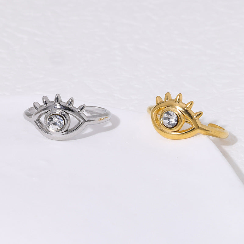 Open Ring Eye Stainless Steel Electroplating Rings