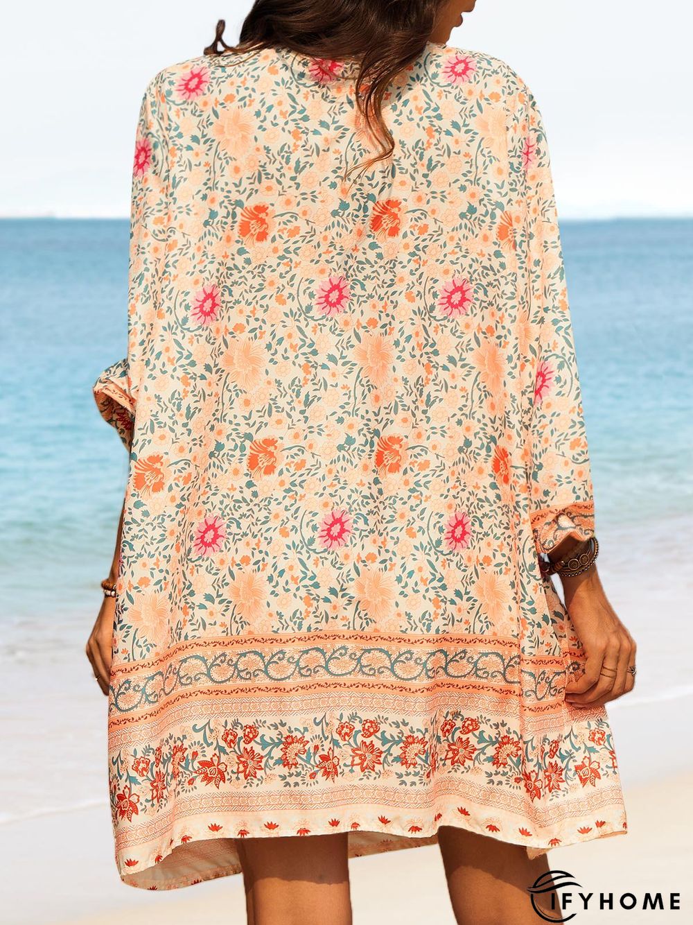 Bohemian long sleeve Dress | IFYHOME