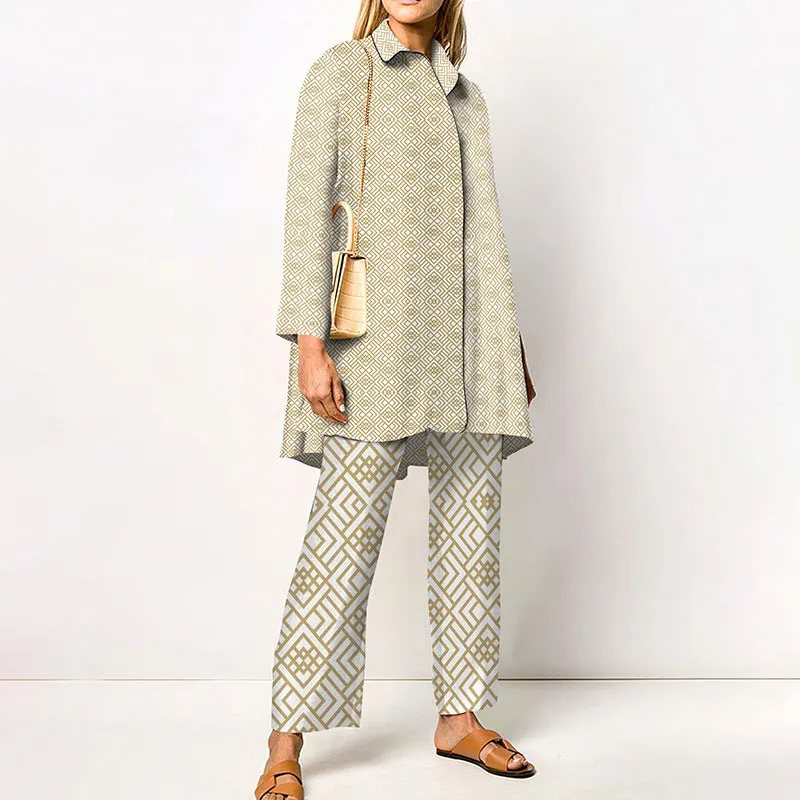 Brownm Sleeve Outfit Urban Cool Popular Digital Blouses