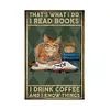 Cat - Vintage Metal Signs(12*16Inch) - Cat