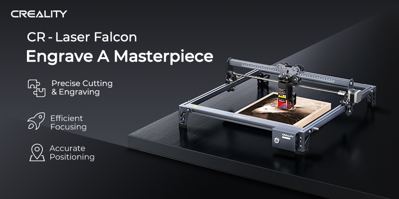 Creality launches CR-Laser Falcon engraver and cutter - technical