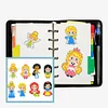 8pcs/set 5D DIY Diamond Painting Cartoon Stickers Handmade Art Craft Kits