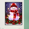 Diamond Painting-DIY Full Round Drill Christmas Snowman