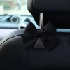 Polka Dot Bowknot Car Backseat Hanger Hooks for Bags and Purse