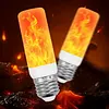 2 Pcs LED Flame Light Bulb 5W Flickering Light Bulbs 4 Lighting Modes Decorative Flame Lamp for Bedroom Living Room Gardens Parties