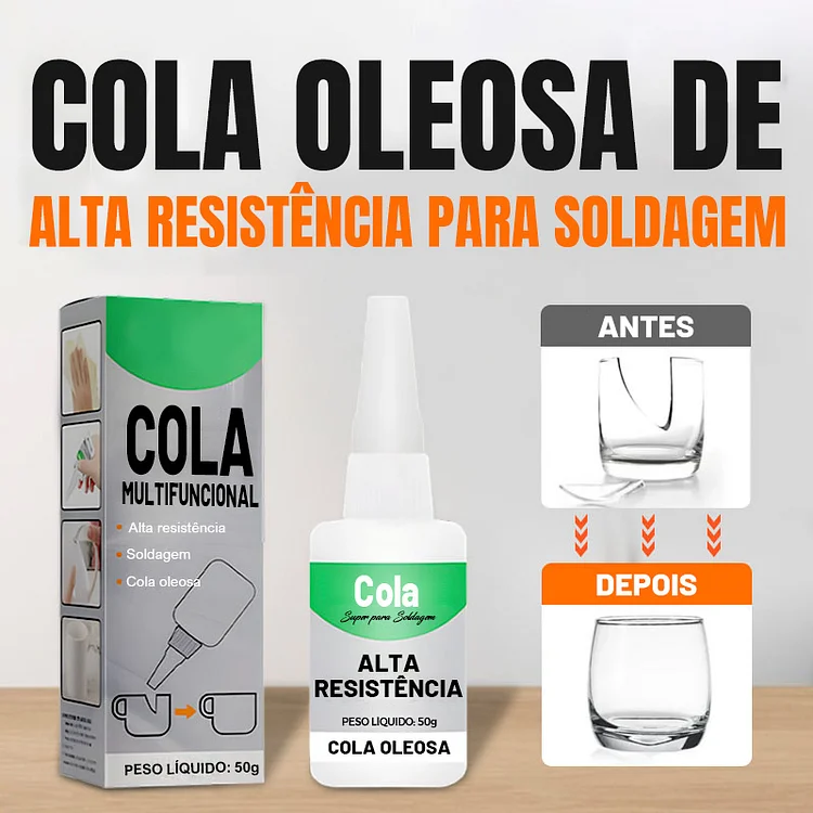 Cola Oleosa de Alta Resistência para Soldagem